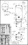 200 gallon Vertical Propane Vapor Tank PA-802-B