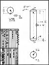 28 gallon vertical water tank WK-459-A